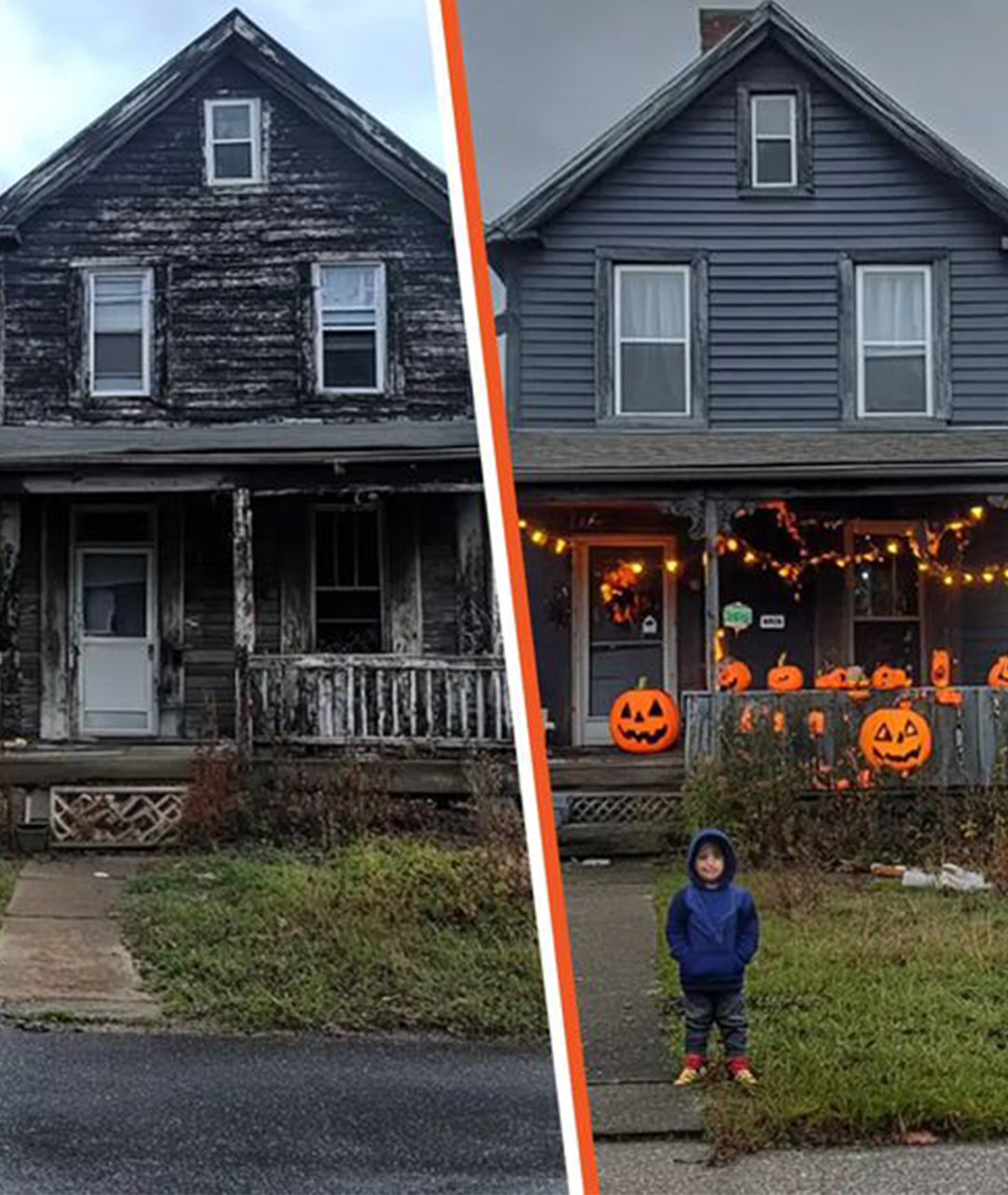 Boy Decorates the House of a Lonely Old Lady for Halloween to Convince Her That the Holiday Is Worth Celebrating – Story of the Day